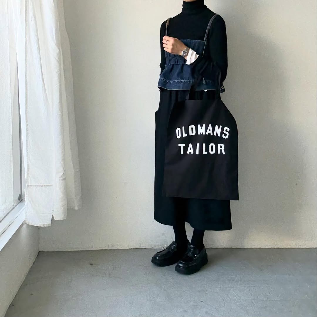 OLDMANS TAILOR  OMTプリントトートバッグ