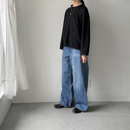 R&D.M.Co  ミドルスムースポケットプルオーバー