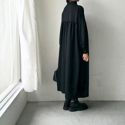 Linenya  フリルワンピース