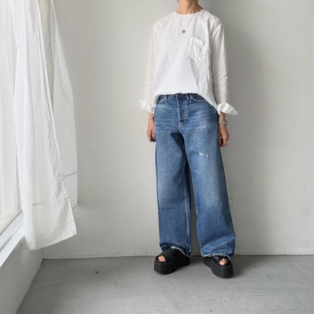 ゴーシュ  ヘンププルオーバーブラウス