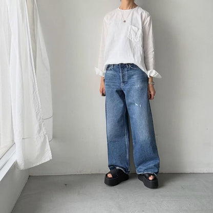 ゴーシュ  ヘンププルオーバーブラウス