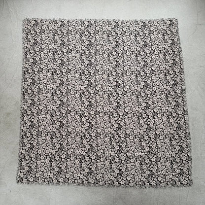 R&D.M.Co  ワイルドベリーガーゼショール　ブラック×フラックス