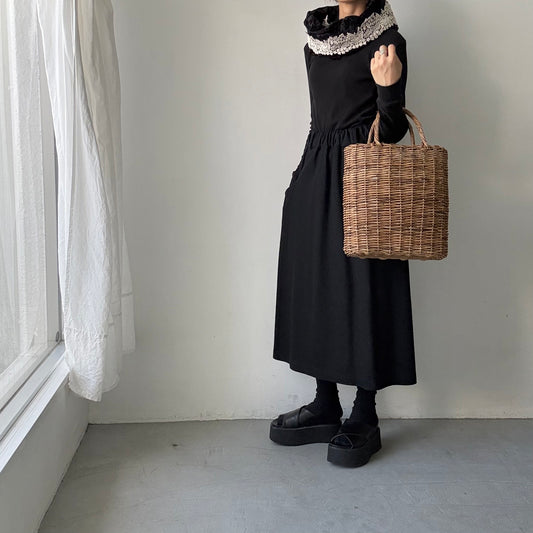 kijinokanosei  綴る葉ロングスカーフ