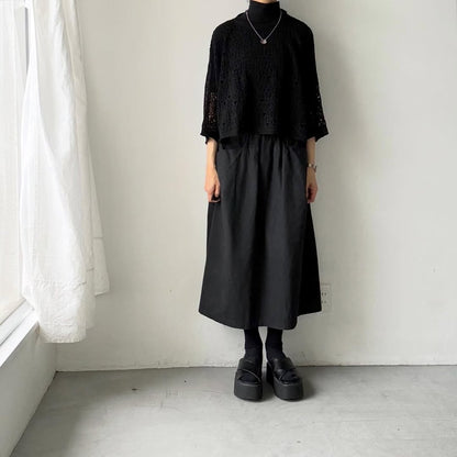 atelier naruse  スキャッタードホールニットプルオーバー