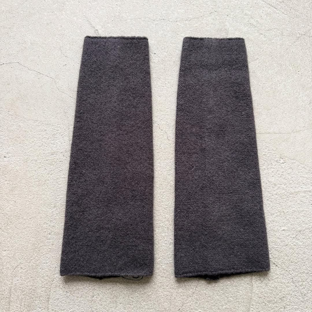 Kopka ウールアームウォーマー　ダークグレー