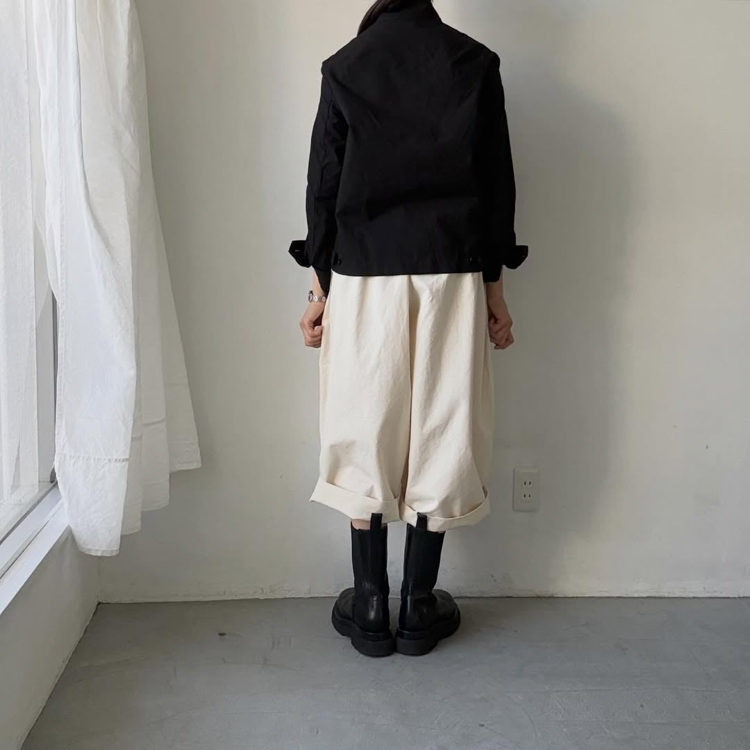 atelier d'antan Perriereコットンワイドパンツ