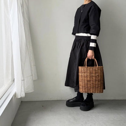 R&D.M.Co タフタワイドスリーブジャケット