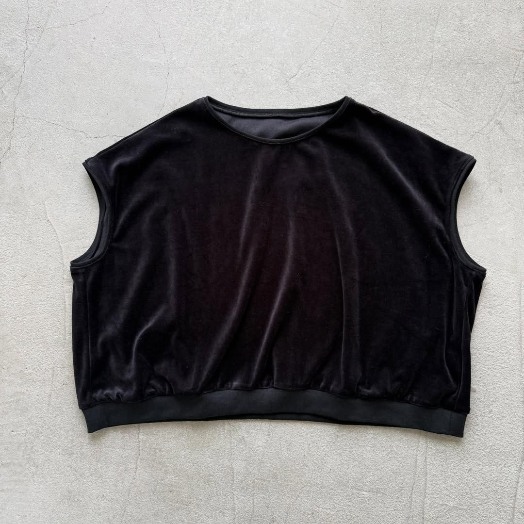 Linenya  ベロアベスト