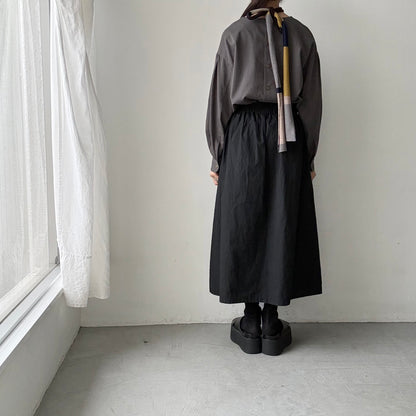 atelier naruse  マルチボーダーニットスカーフ