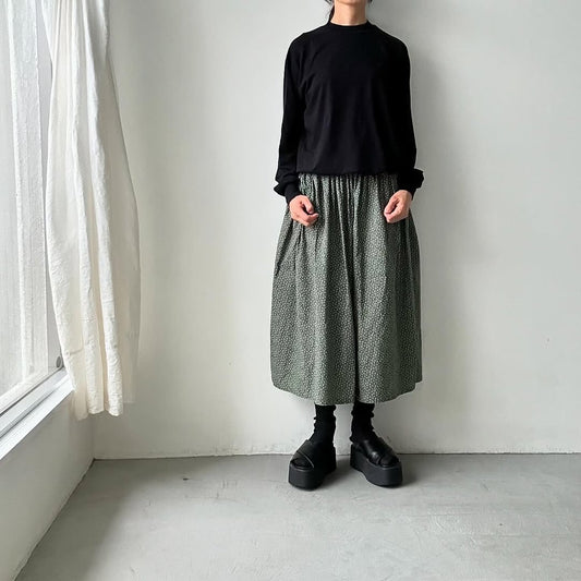 homspun 天竺ハイネックプルオーバー　ブラック