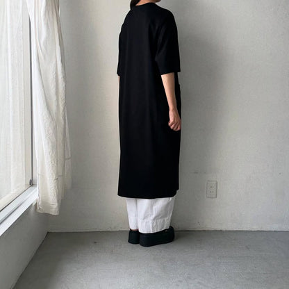 atelier naruse  コットンポンチボックスワンピース