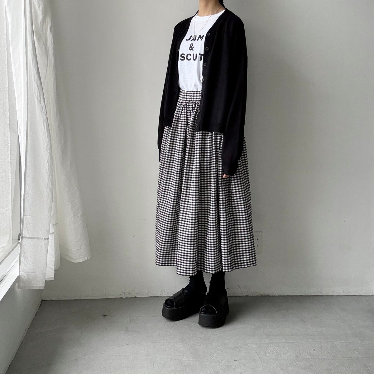 R&D.M.Co  JAM  &  BISCUIT長袖Tシャツ