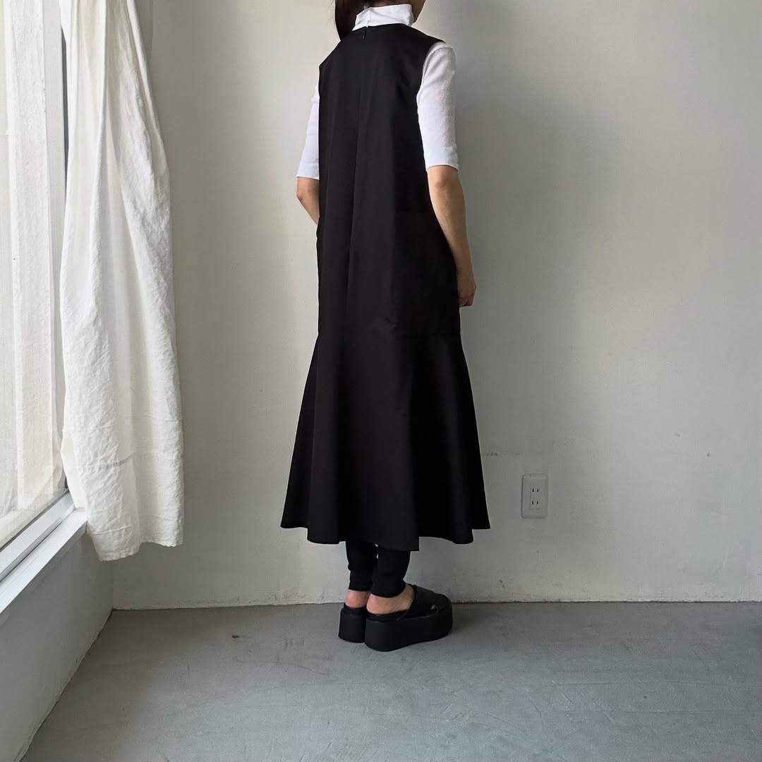 TENNE HANDCRAFTED MODERN ノースリーブマーメイドドレス