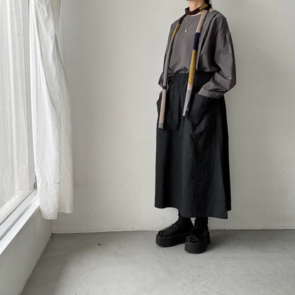 atelier naruse  マルチボーダーニットスカーフ