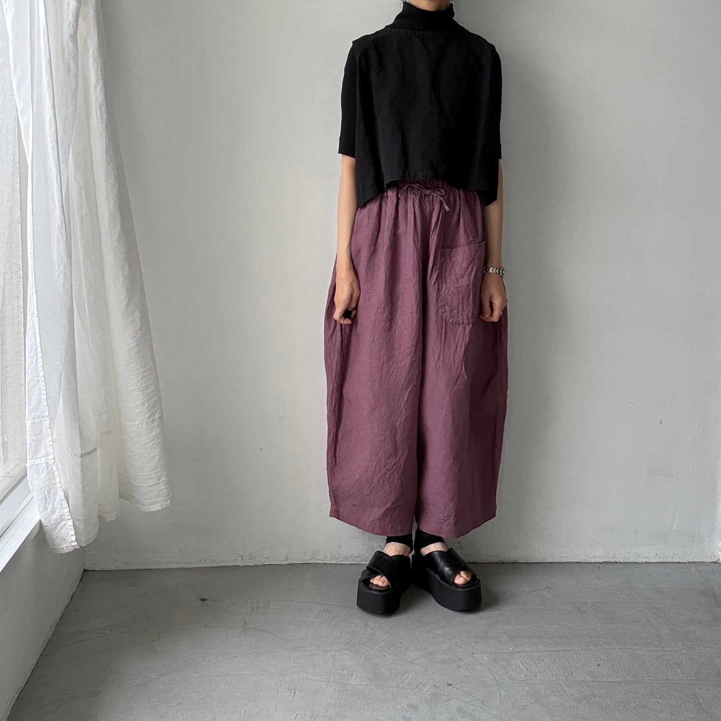 atelier d'antan  Wileyリネンパンツ