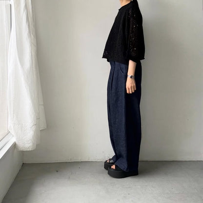 atelier naruse  スキャッタードホールニットプルオーバー