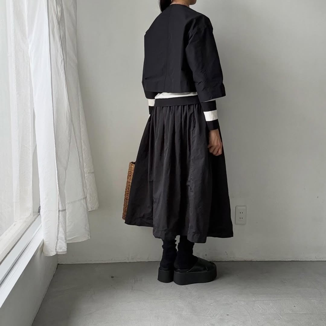 R&D.M.Co タフタワイドスリーブジャケット