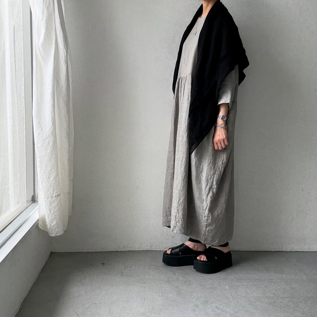 R&D.M.Co リネンヘンプストール