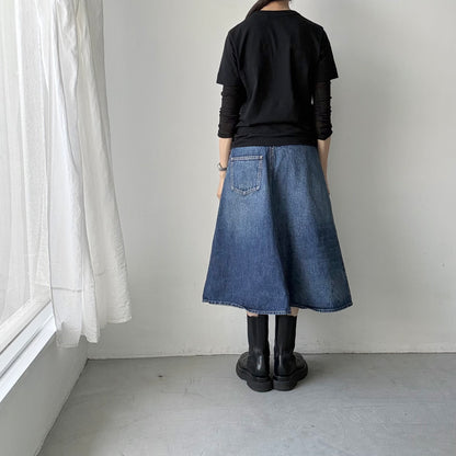 R&D.M.Co   BLUE WILLOWミルクティーTシャツ