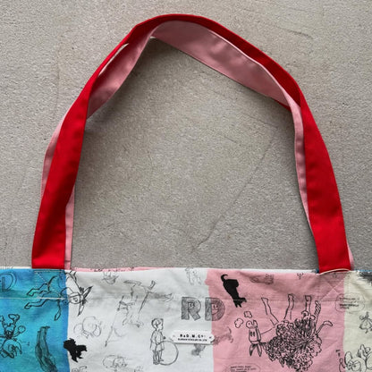 R&D.M.Co  モザイクグラフィティトートバッグ　マルチ