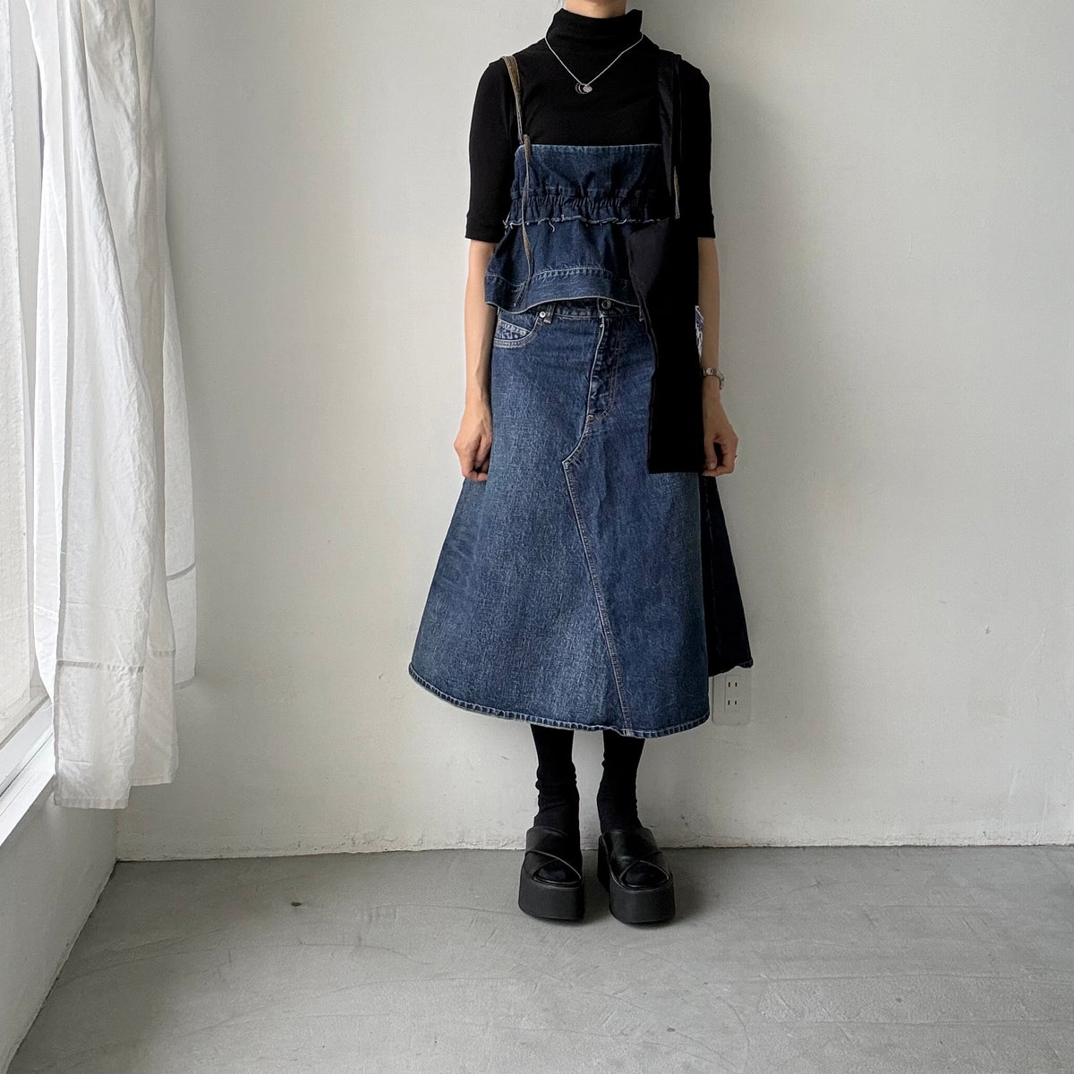 R&D.M.Co  BLUE WILLOWミルクティートートバッグ