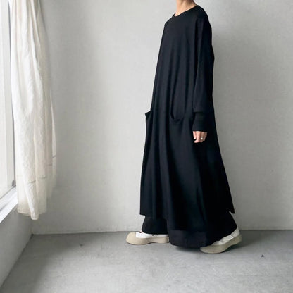 atelier naruse  スムースウールコクーンワンピース　size2