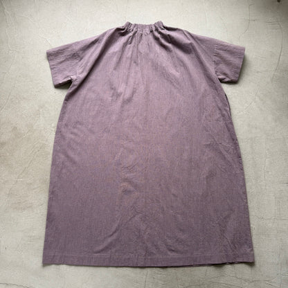 atelier d'antan Krallコットンリネンドレス