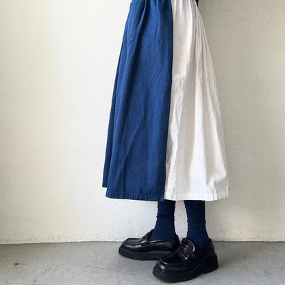 KURI BOTELLA  ミズタマハイソックス　ネイビー