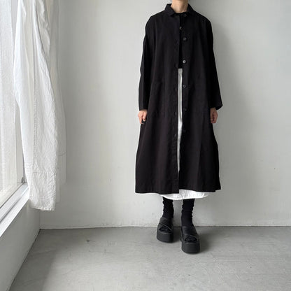 jujudhau デッドストックコットンワークコート