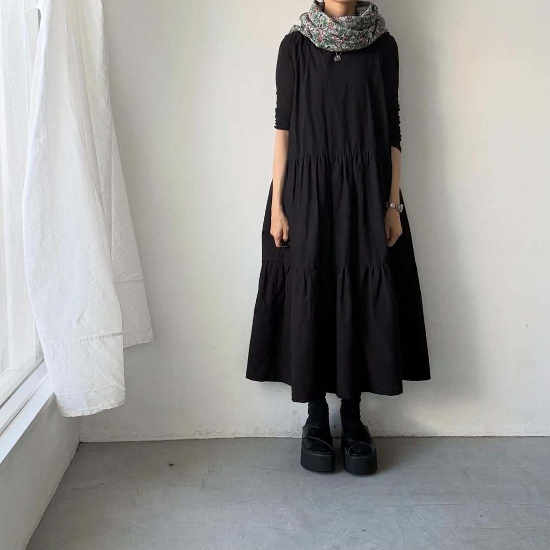 R&D.M.Co  ワイルドベリーフィールドガーゼショール