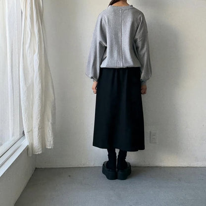 Linenya  バルーンスリーブカットソー