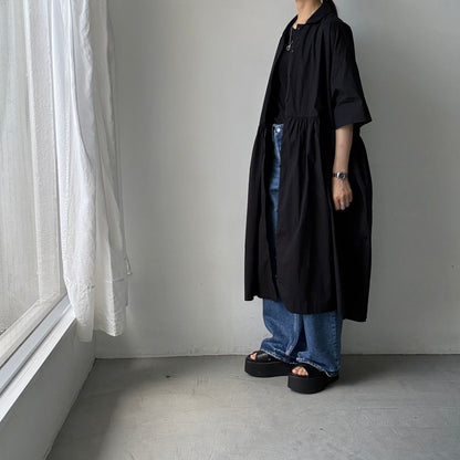 jujudhau  ハーフスリーブドレス
