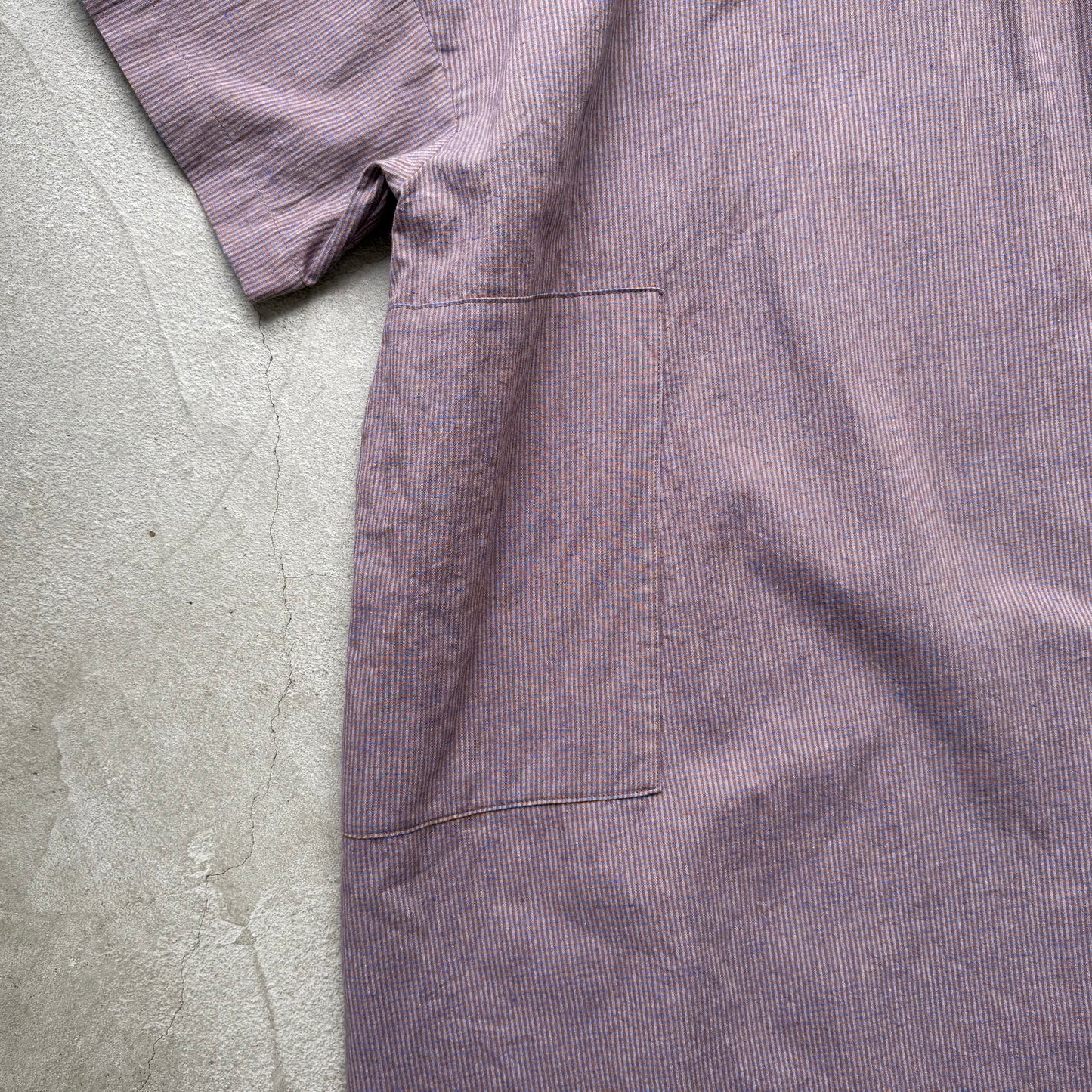 atelier d'antan Krallコットンリネンドレス