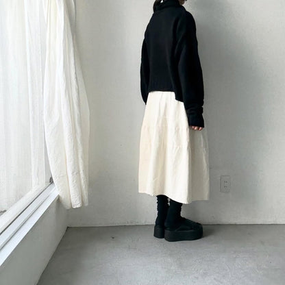 R&D.M.Co カシミアメリノハイネックセーター