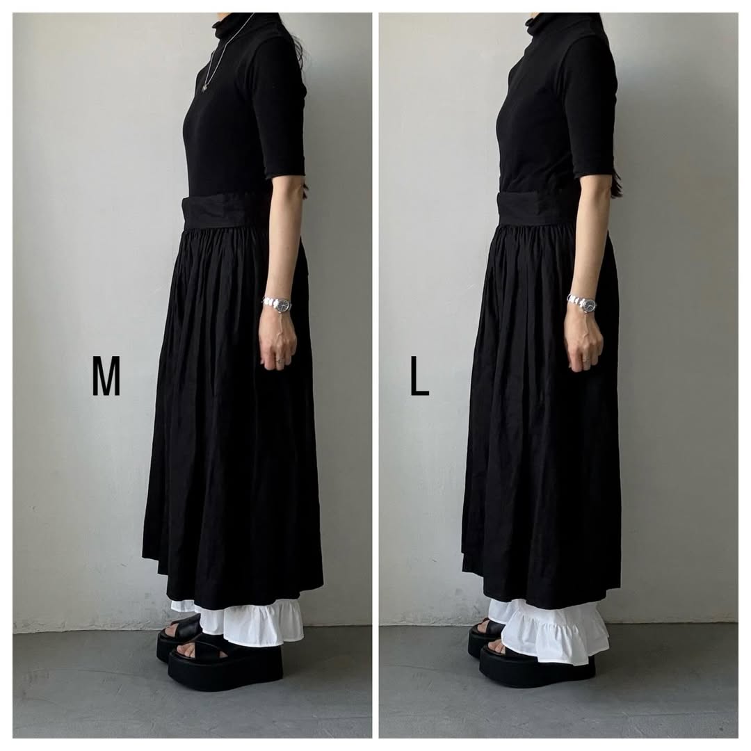 ayanoguchiaya　オーガニックコットンフリルパンツ