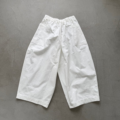 atelier d'antan Perriereコットンワイドパンツ　ホワイトsize 1