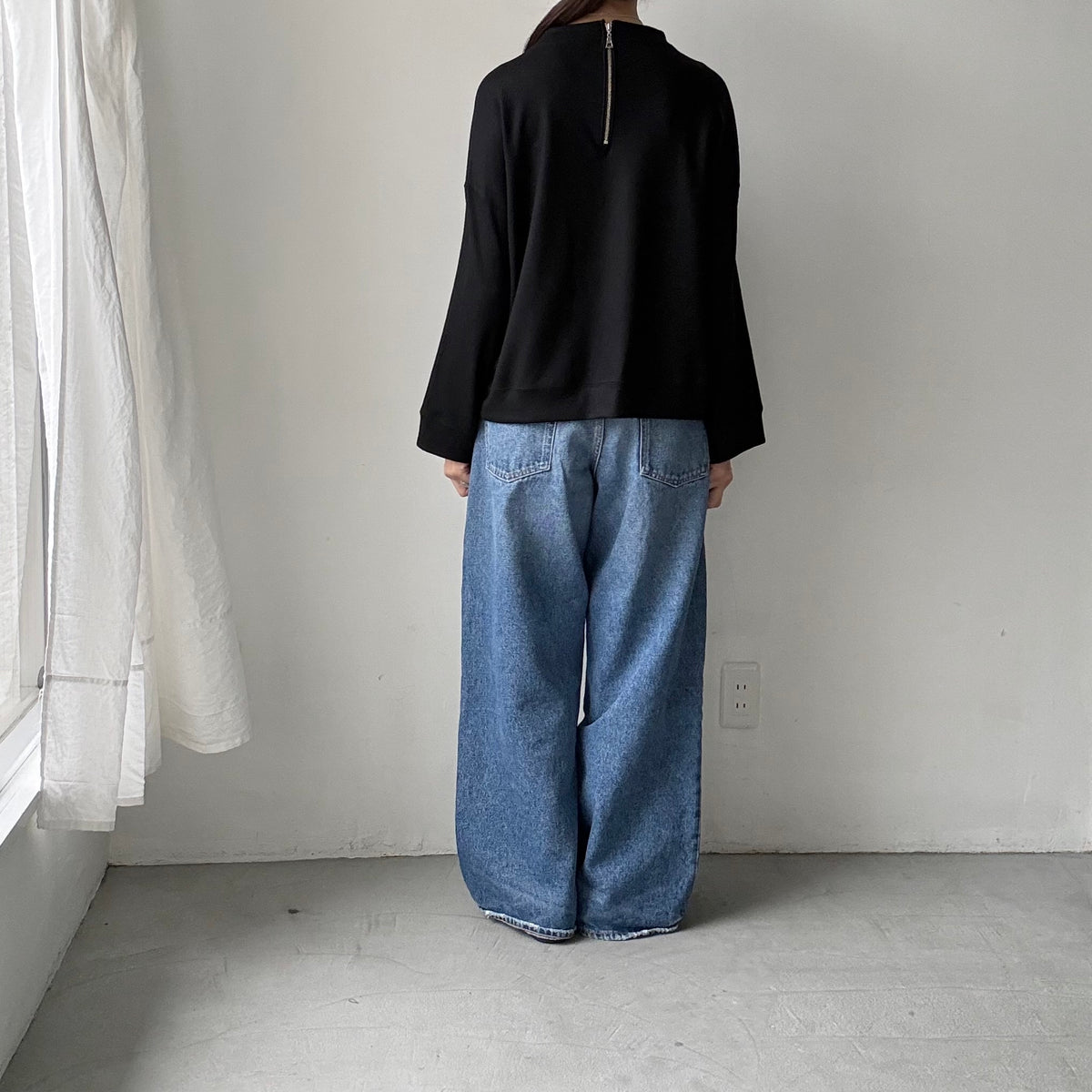 R&D.M.Co  ミドルスムースポケットプルオーバー