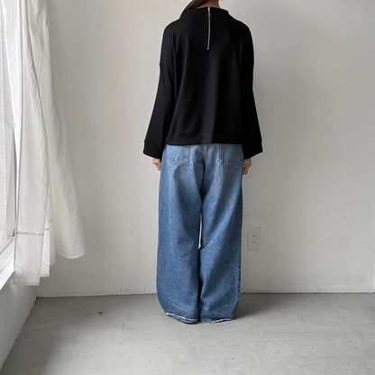 R&D.M.Co  ミドルスムースポケットプルオーバー