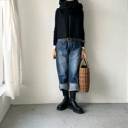 R&D.M.Co  コットンウールシャーリングベスト