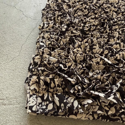 R&D.M.Co  ワイルドベリーリネンフリルトートバッグ