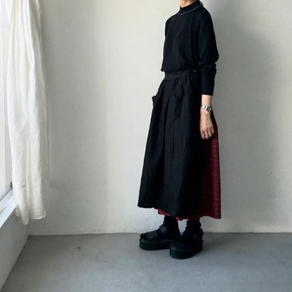 cion  コットンモックネックニット