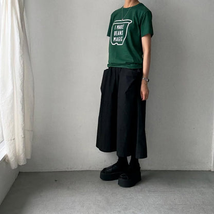 R&D.M.Co ビーンズマジック半袖Tシャツ