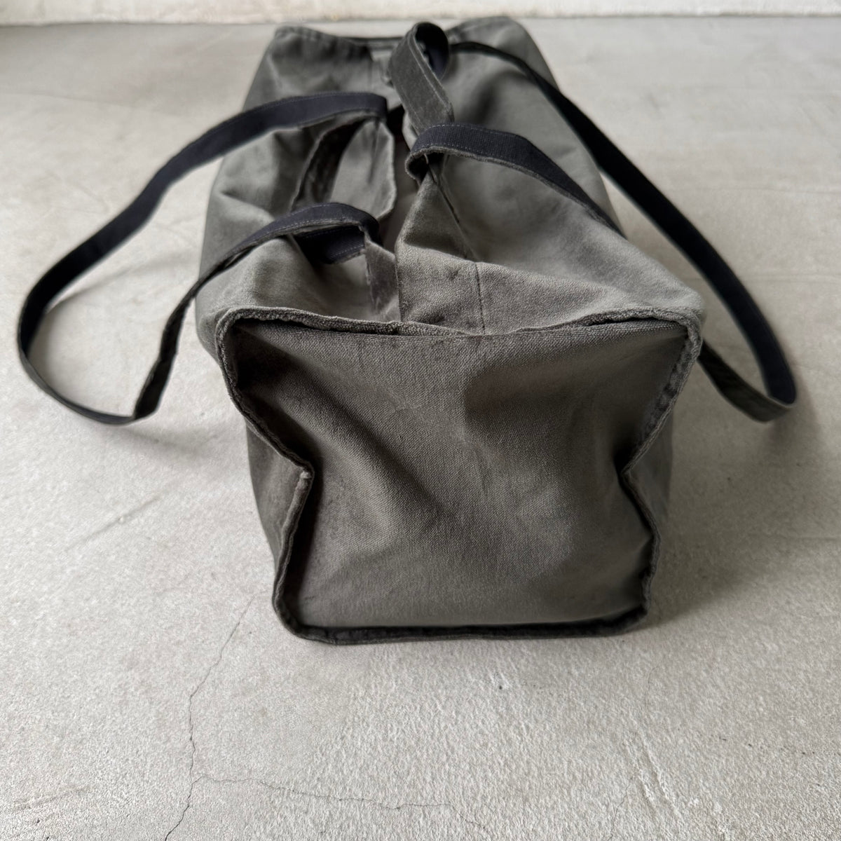 TENNE HANDCRAFTED MODERN ブリスベンモスベルベットボストンバッグ