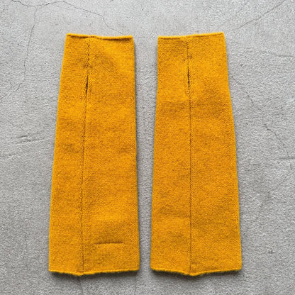 Kopka ウールアームウォーマー　イエロー