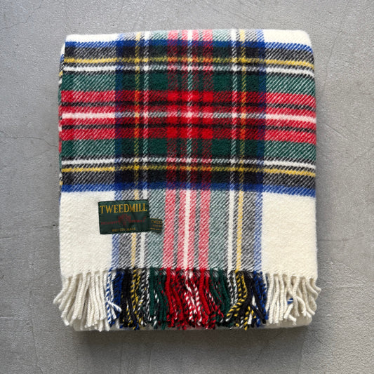 TWEED MILL ウールブランケット　Dress Stewart