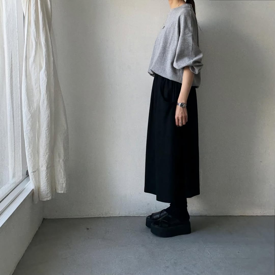 Linenya  バルーンスリーブカットソー