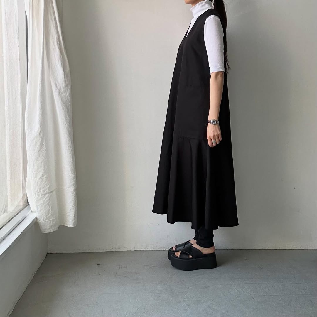 TENNE HANDCRAFTED MODERN ノースリーブマーメイドドレス
