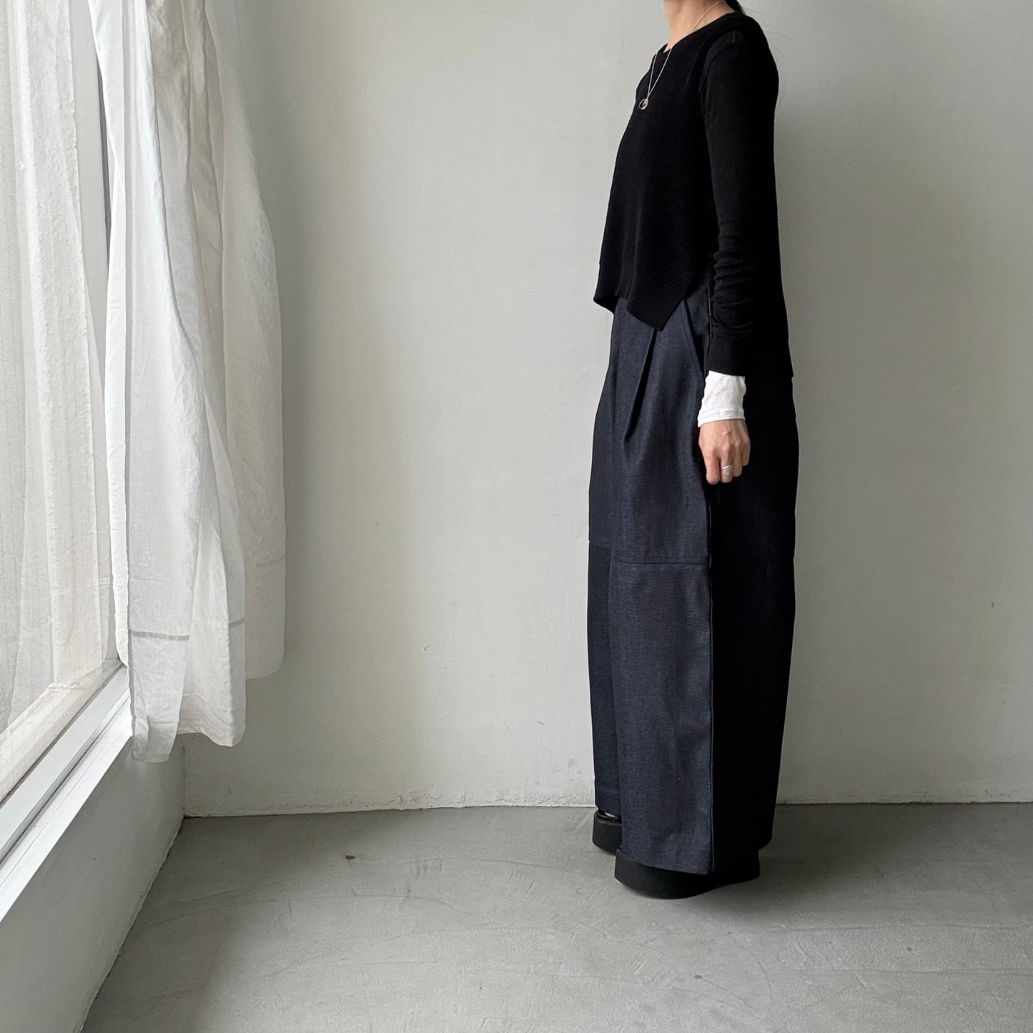 TENNE HANDCRAFTED MODERN デニムドカンパンツ