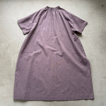 atelier d'antan Krallコットンリネンドレス