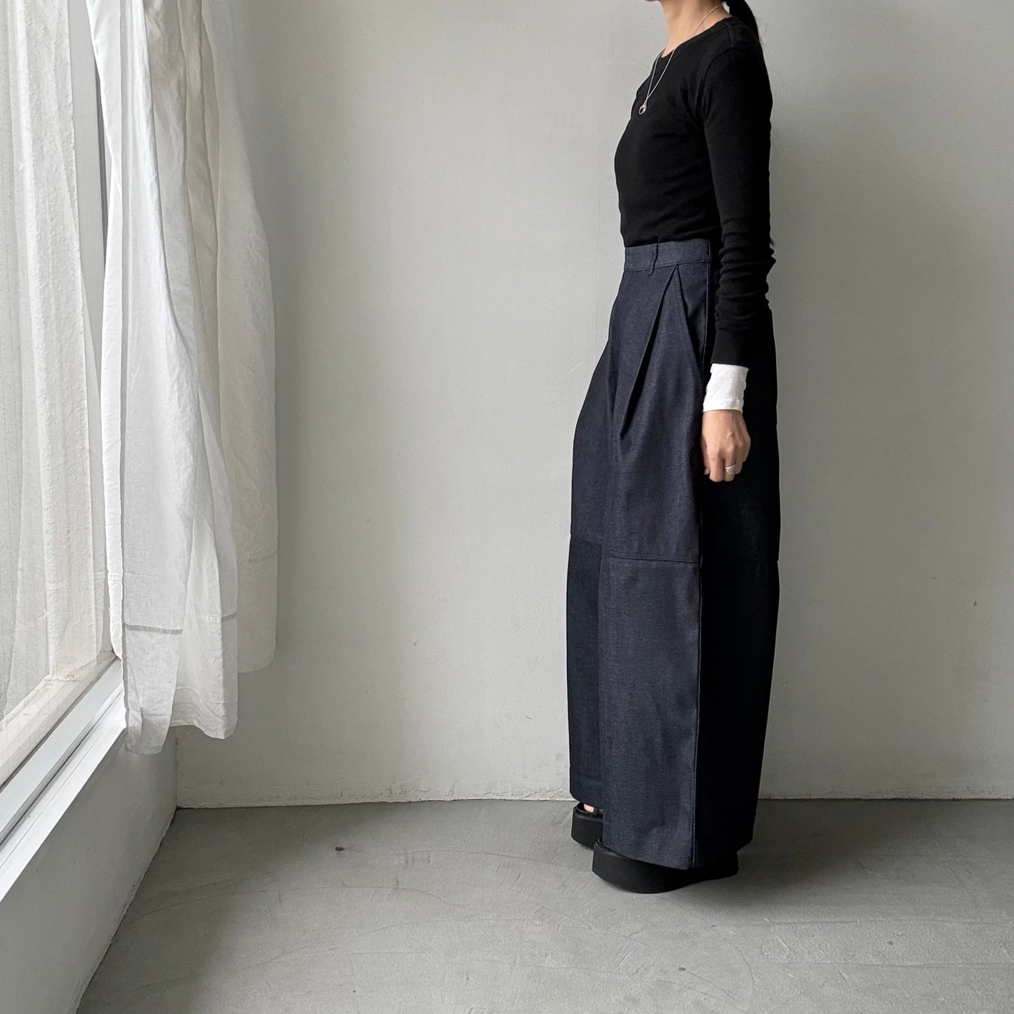 TENNE HANDCRAFTED MODERN デニムドカンパンツ